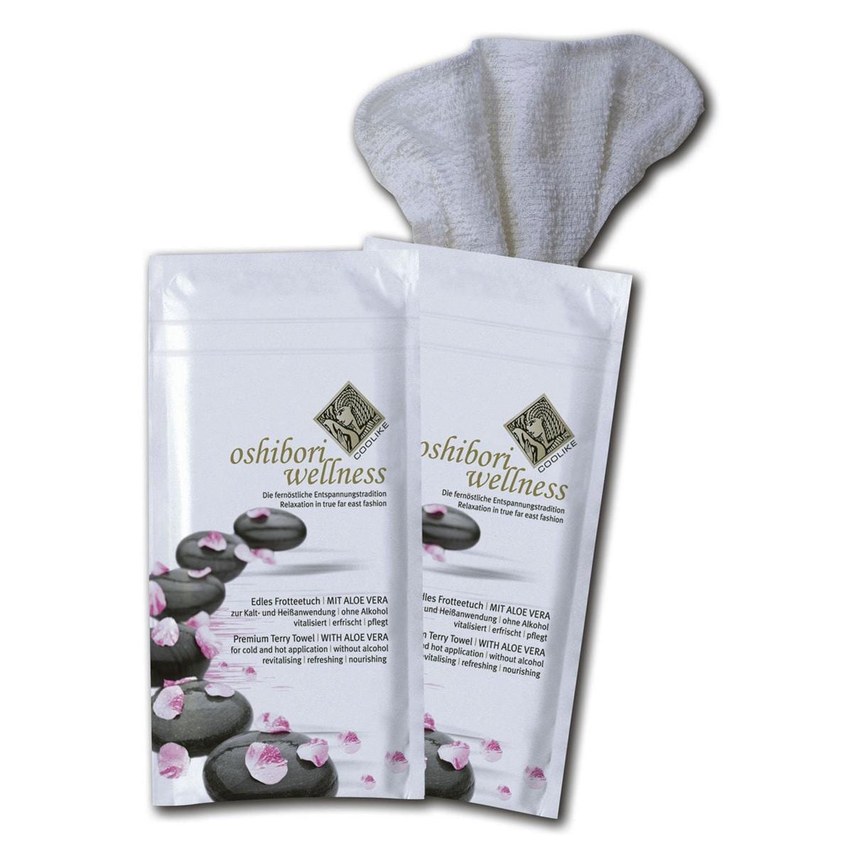 Oshibori beauty Stressless Wellnesstücher - Oshibori wellness, Packung 1 Tuch