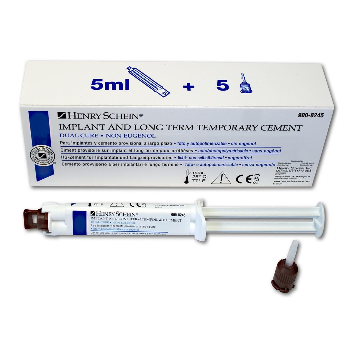 HS-Implant- und Langzeitprovisorienzement - Smartmix-Kartusche 5 ml