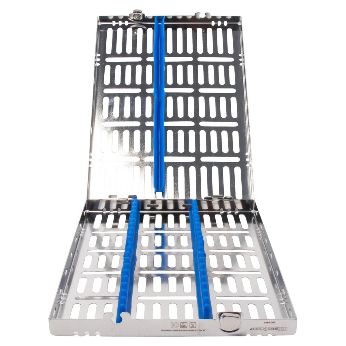 HS-Instrumentenkassetten - Für 10 Instrumente (145 x 182,5 x 32 mm)