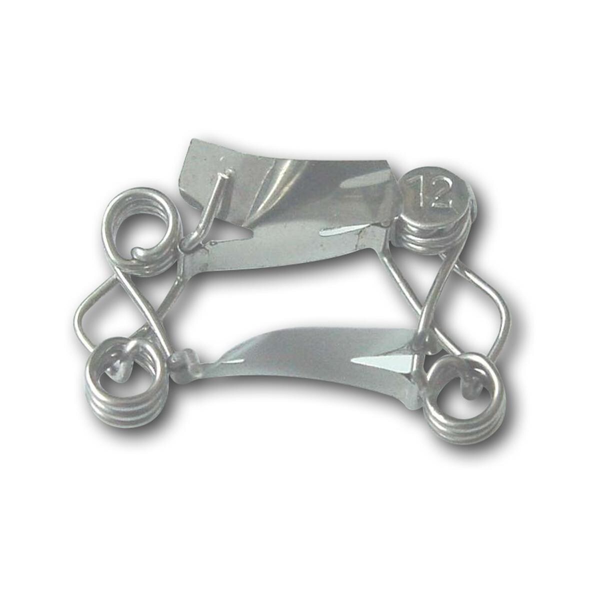 Walser Zahn-Matrizen - Nachfüllpackung, XF-Form - Nr. 12, Höhe 8 mm, Packung 5 Stück