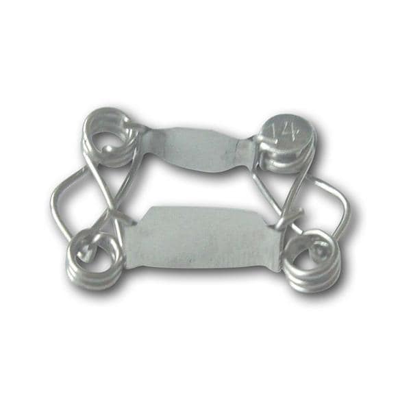 Walser Zahn-Matrizen - Nachfüllpackung, X-Form - Nr. 14, Höhe 6,5 mm für 13, 14, 23, 24, 31, 32, 41, 42, Packung 5 Stück