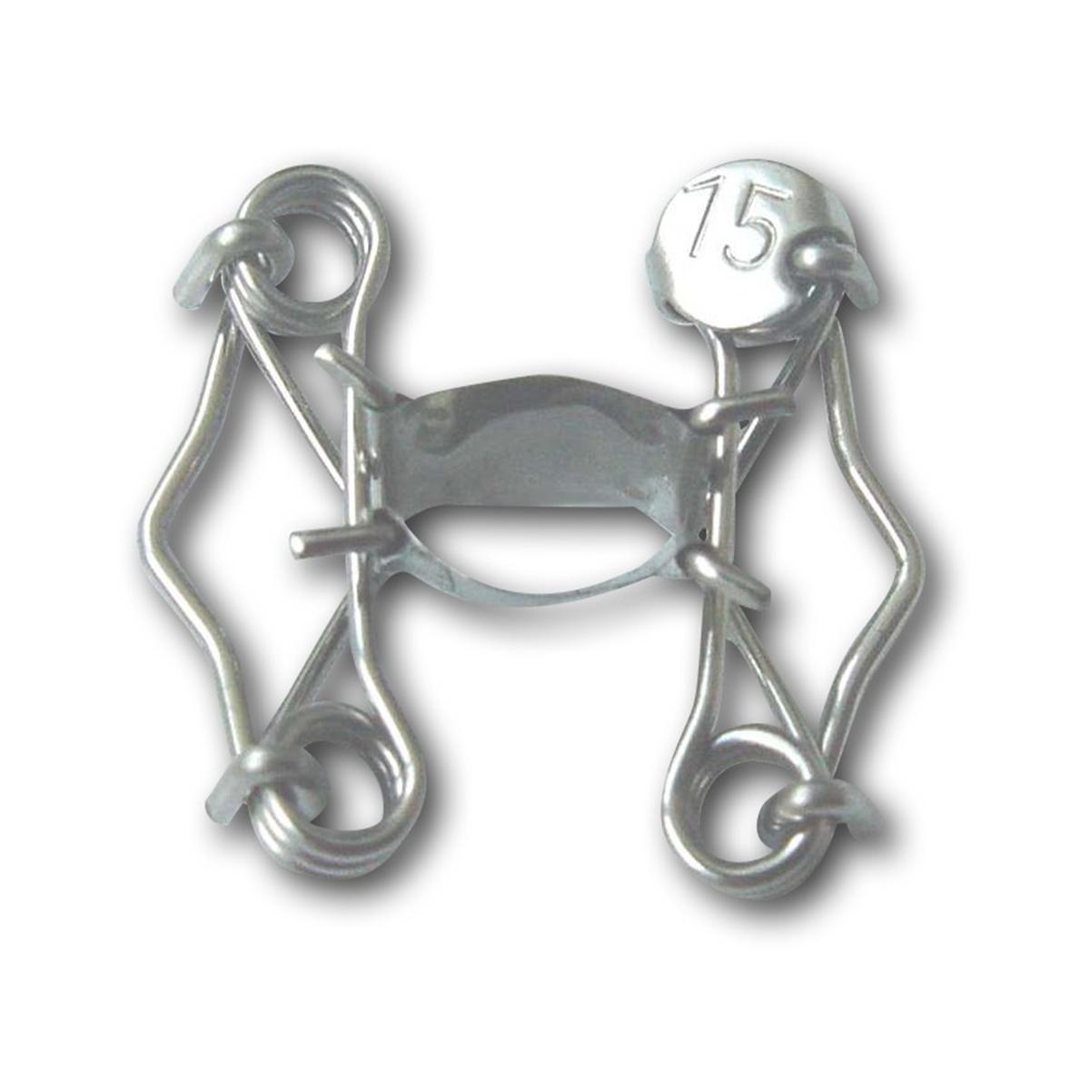 Walser Zahn-Matrizen - Nachfüllpackung, O-Form - Nr. 15, Höhe 5 mm für UK Front (extra kurze Bänder), Packung 5 Stück