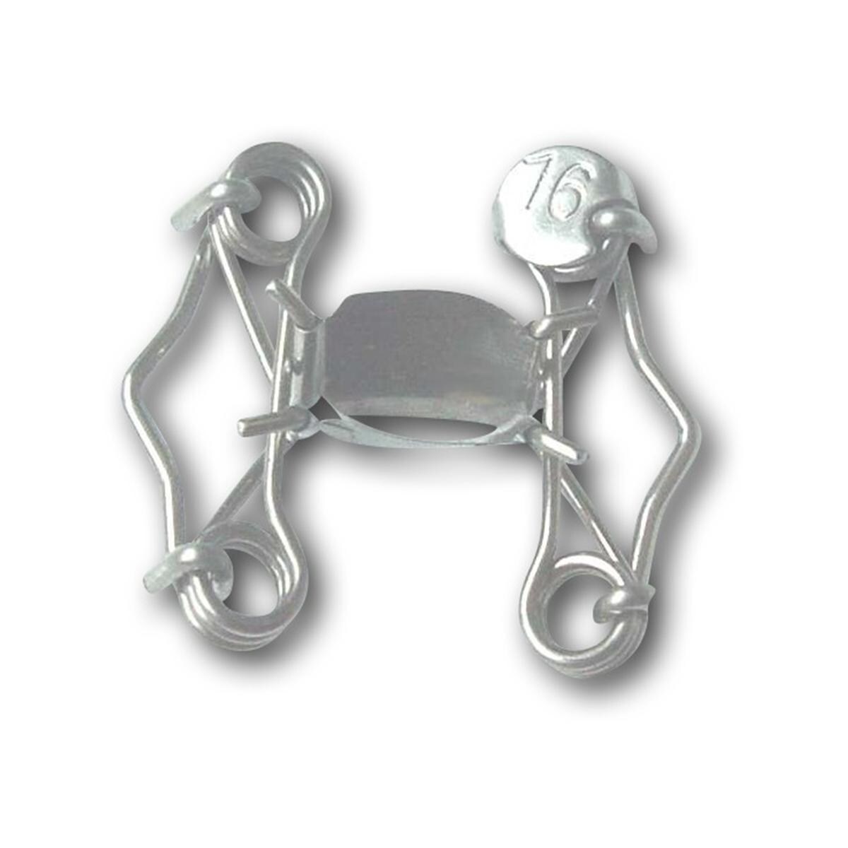 Walser Zahn-Matrizen - Nachfüllpackung, O-Form - Nr. 16, Höhe 6,5 mm für UK Front (extra kurze Bänder), Packung 5 Stück