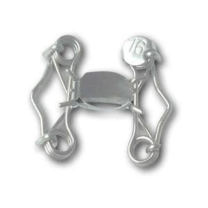 Walser Zahn-Matrizen - Nachfüllpackung, O-Form - Nr. 16, Höhe 6,5 mm für UK Front (extra kurze Bänder), Packung 5 Stück