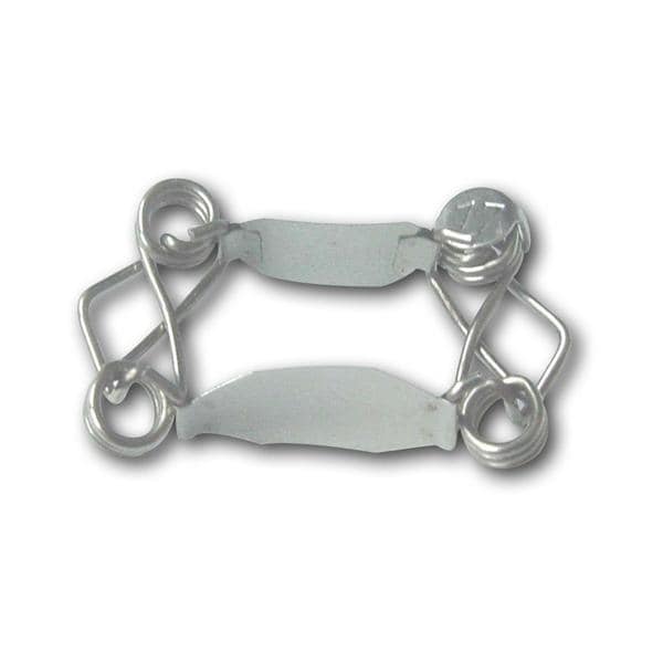 Walser Zahn-Matrizen - Nachfüllpackung, X-Form - Nr. 17, Höhe 8 mm, für Prämolaren, Packung 5 Stück