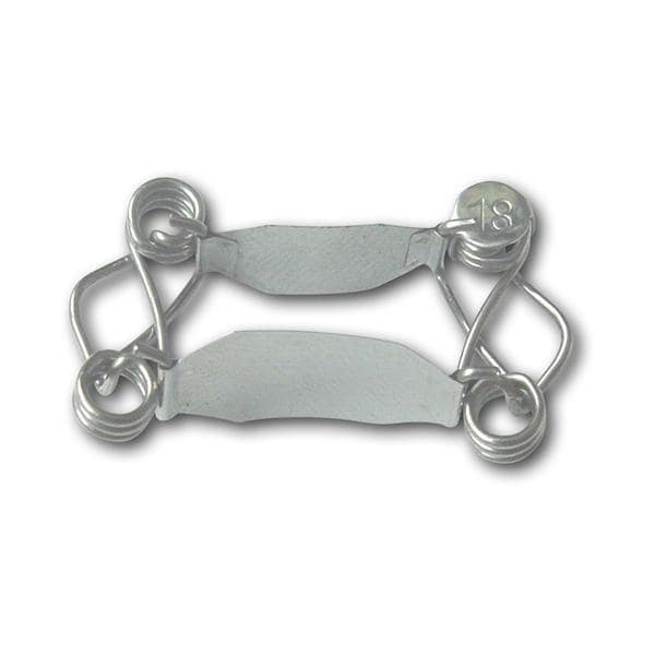 Walser Zahn-Matrizen - Nachfüllpackung, X-Form - Nr. 18, Höhe 8 mm, für Molaren, Packung 5 Stück