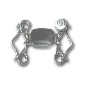 Walser Zahn-Matrizen - Nachfüllpackung, O-Form - Nr. 19, Höhe 8 mm für Prämolaren (extra hohe Bänder), Packung 5 Stück