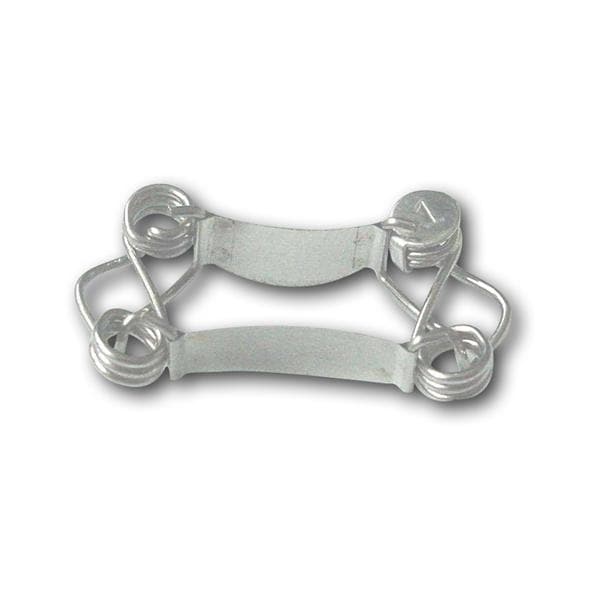 Walser Zahn-Matrizen - Nachfüllpackung, X-Form - Nr. 1, Höhe 5 mm für Prämolaren und Milchmolaren, Packung 5 Stück