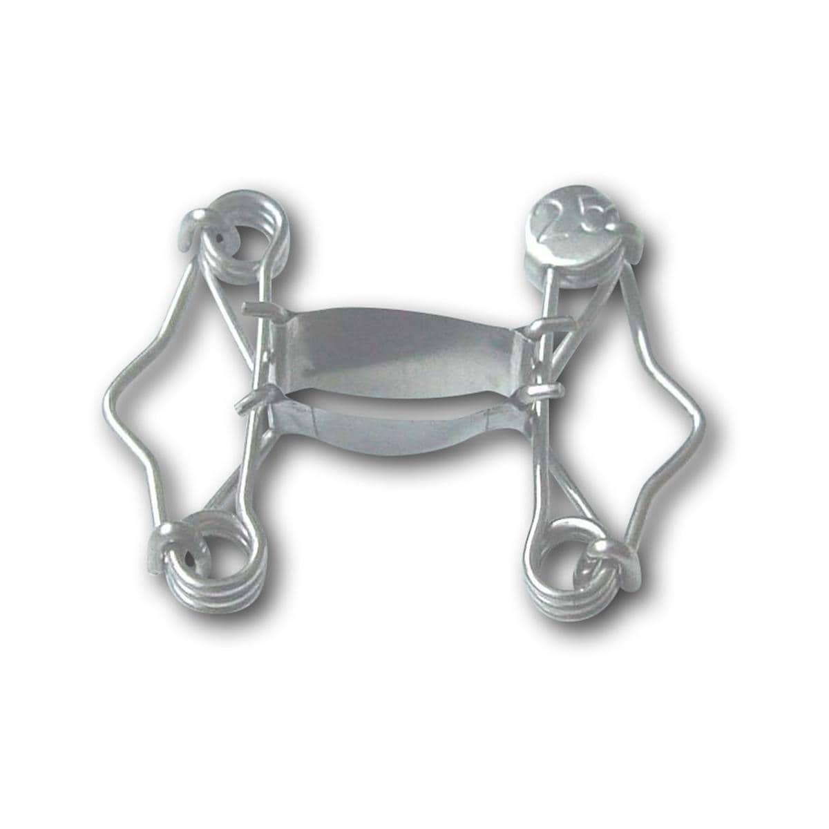 Walser Zahn-Matrizen - Nachfüllpackung, O-Form - Nr. 25, Höhe 5 mm für Milchmolaren, Packung 5 Stück