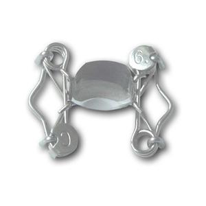 Spezial-Matrizen für einseitige tiefe Karies - Nr. 6C, für Prämolaren, Packung 5 Stück