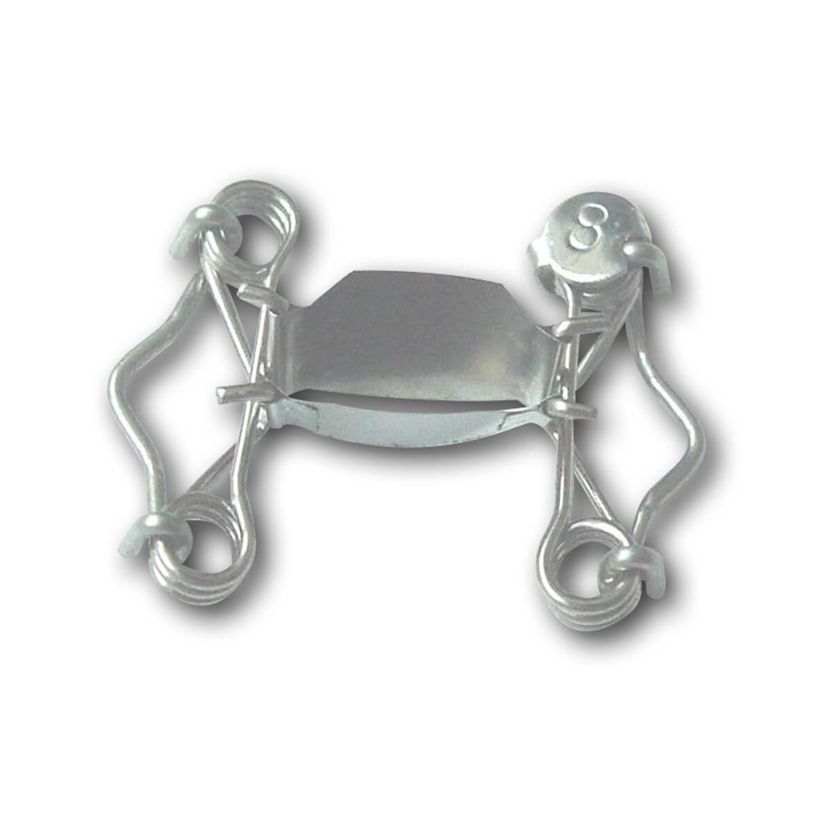 Walser Zahn-Matrizen - Nachfüllpackung, O-Form - Nr. 8, Höhe 6,5 mm für Prämolaren, Packung 5 Stück