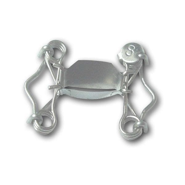 Walser Zahn-Matrizen - Nachfüllpackung, O-Form - Nr. 8, Höhe 6,5 mm für Prämolaren, Packung 5 Stück