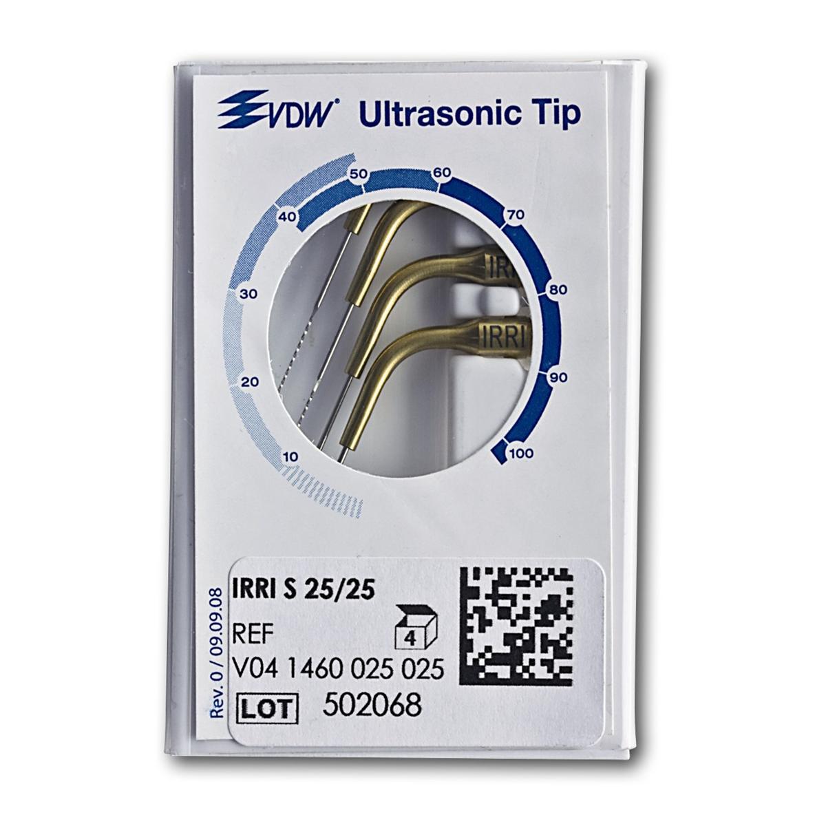 Ultrasonic Ultraschallfeilen IRRI S - Länge 25 mm, ISO 25, Packung 4 Stück