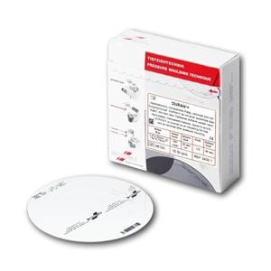 DURAN®+ klar, Ø 125 mm (rund) - Stärke 1 mm, Packung 10 Stück