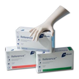 Reference™ Latexhandschuhe gepudert - Größe L, Packung 100 Stück