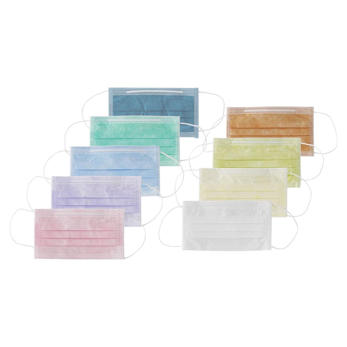 Monoart® Mundschutz Pro 3 mit Gummizug - Rosa, Packung 50 Stück