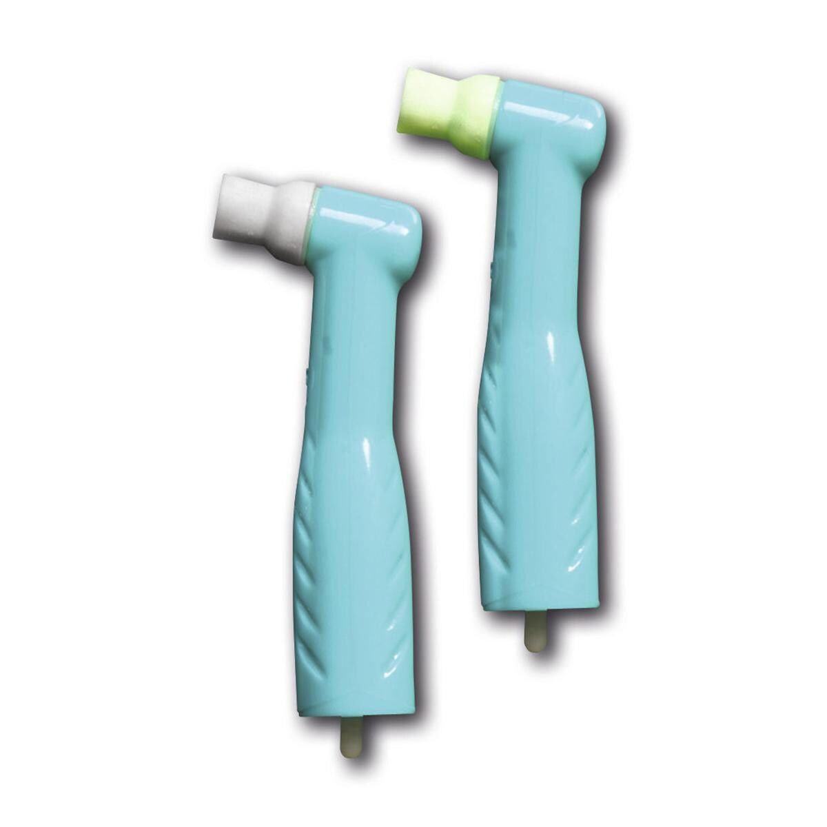 HS-Einmal-Prophylaxekelche - Grün - weich, mit Lamellen, Packung 100 Stück