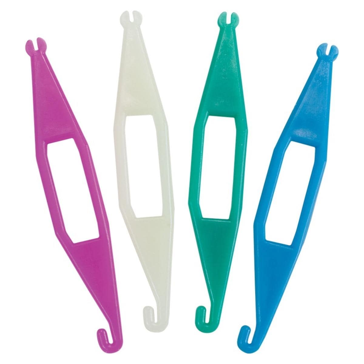 Einhängehilfen für elastische Ligaturen - Farblich sortiert