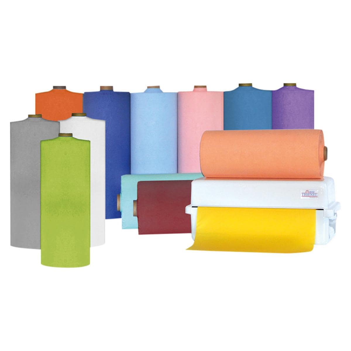 Patienten-Umhang Nr. 3 - comfort - Dunkelblau, Rolle 60 Blatt