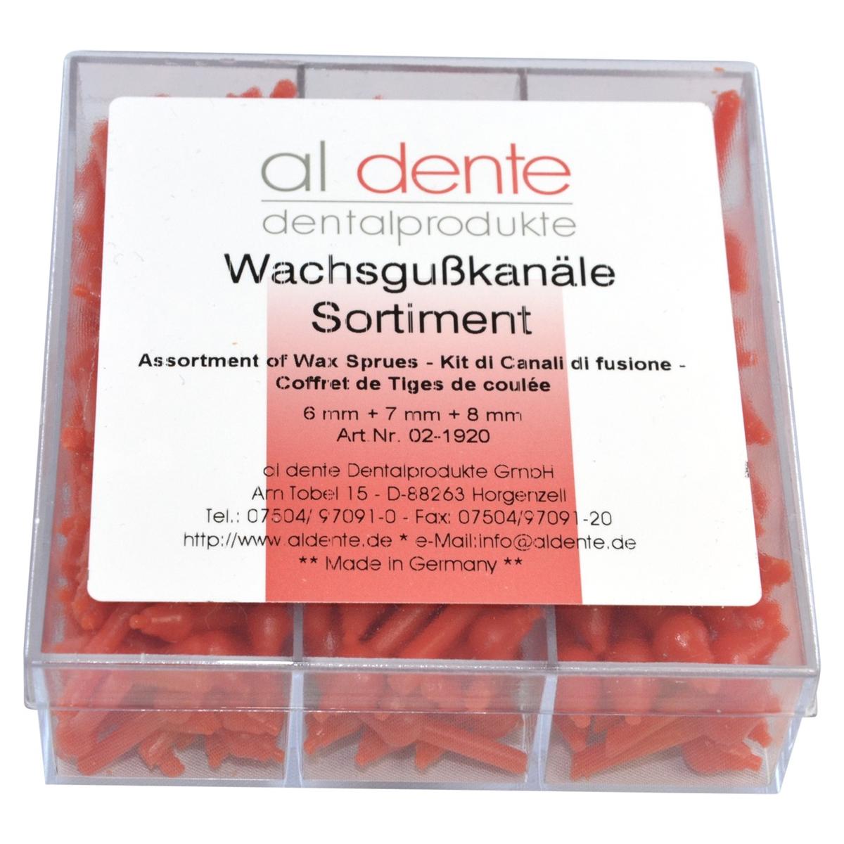 Guss-Kanäle Startsortiment EM - Packung 350 Stück