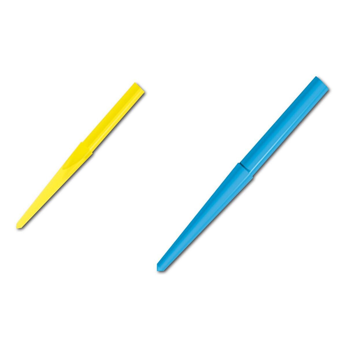 PRECI-POST LABOR gelb / blau - 2003L, Packung 100 Stück