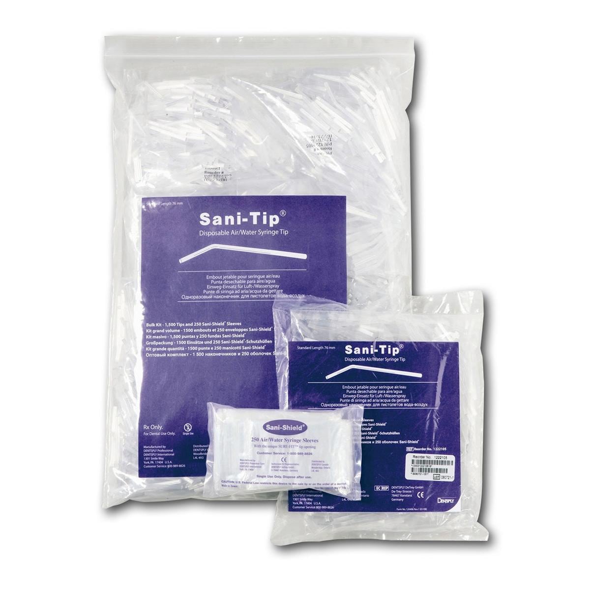 Sani-Tip® - Nachfüllpackung - Mini, L 57 mm, Packung 250 Stück