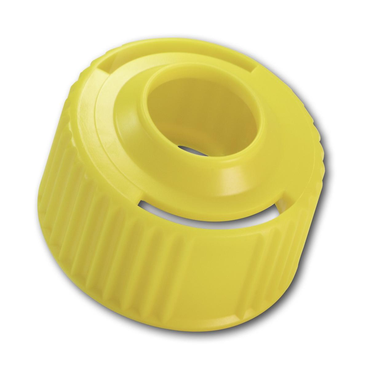 Bajonettring für 380 ml Kartuschen - Ring gelb