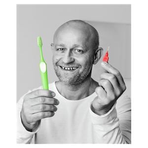 TePe Angle™ Interdentalbürsten - Einzelgrößen - Rot, Ø 0,5 mm, Packung 6 Stück