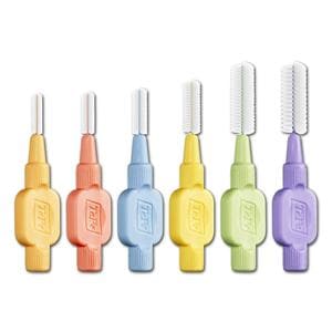 TePe Interdentalbürsten x-soft - Multipack - Hellorange - xxx-fein, Ø 0,45 mm, Packung 25 Stück