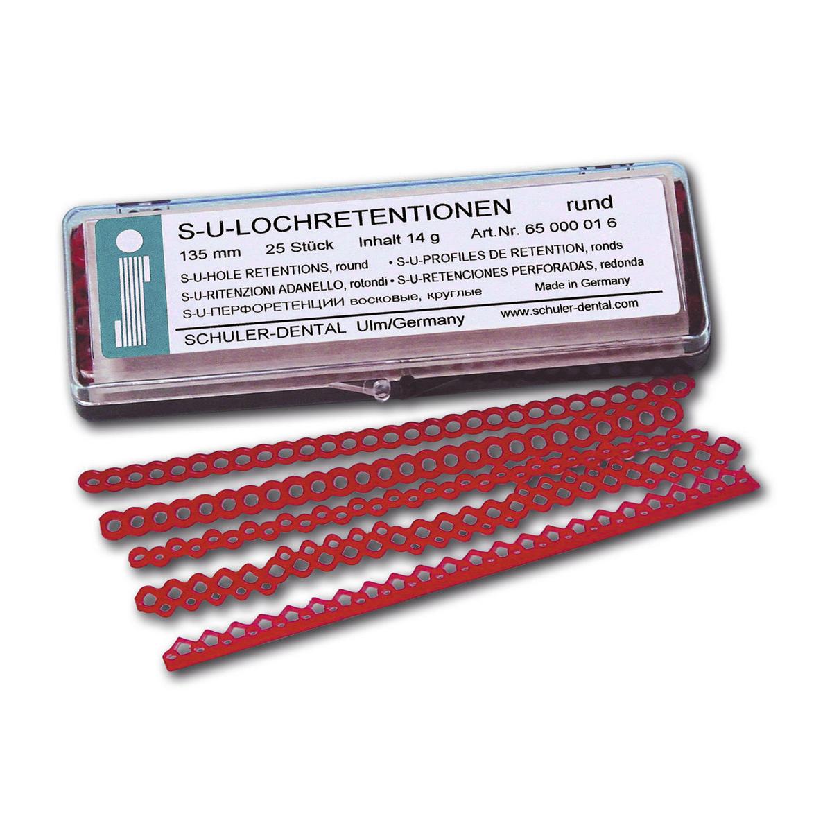 S-U Lochretention - Rund, versetzt, Packung 20 Stück