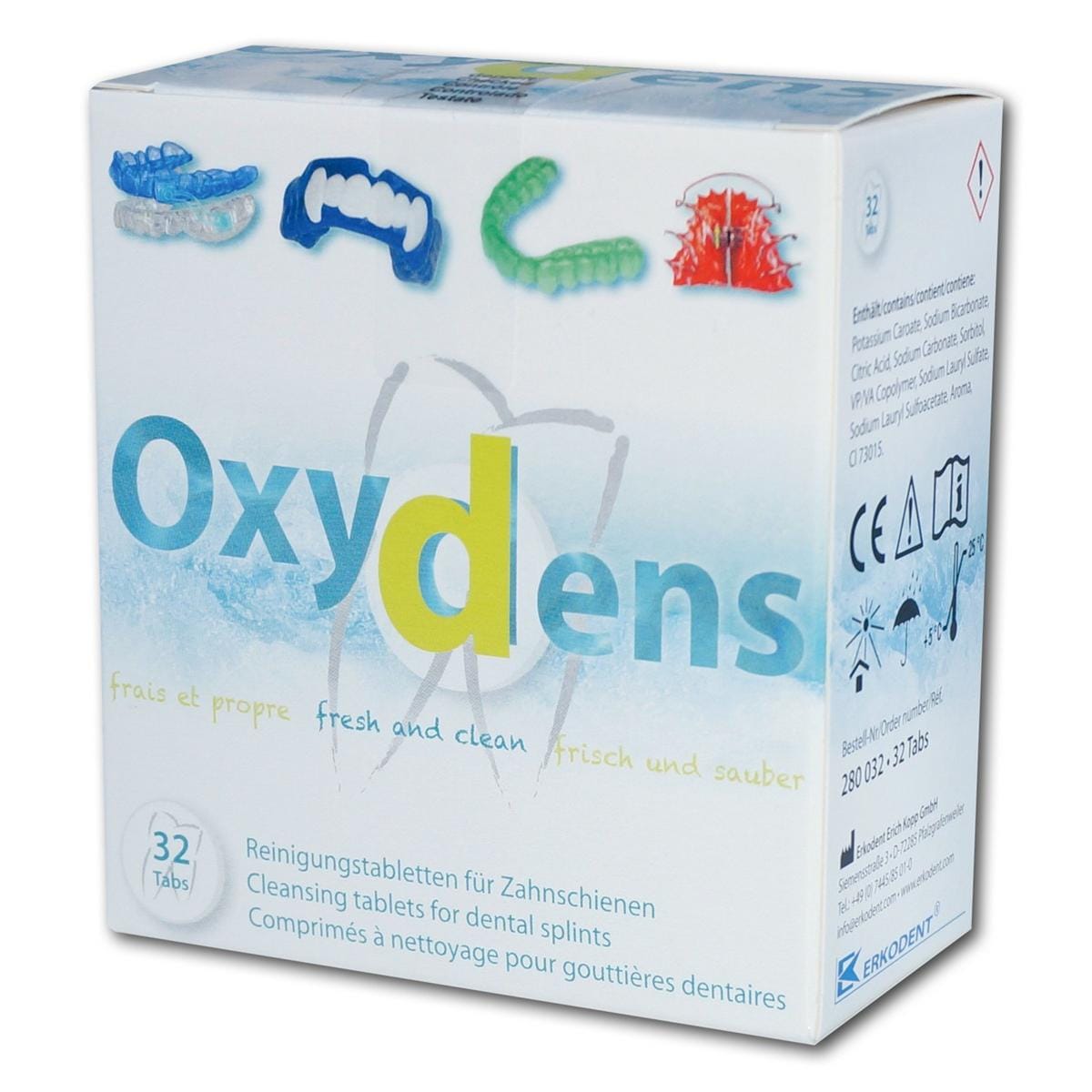 Oxydens Reinigungstabletten - Packung 32 Stück