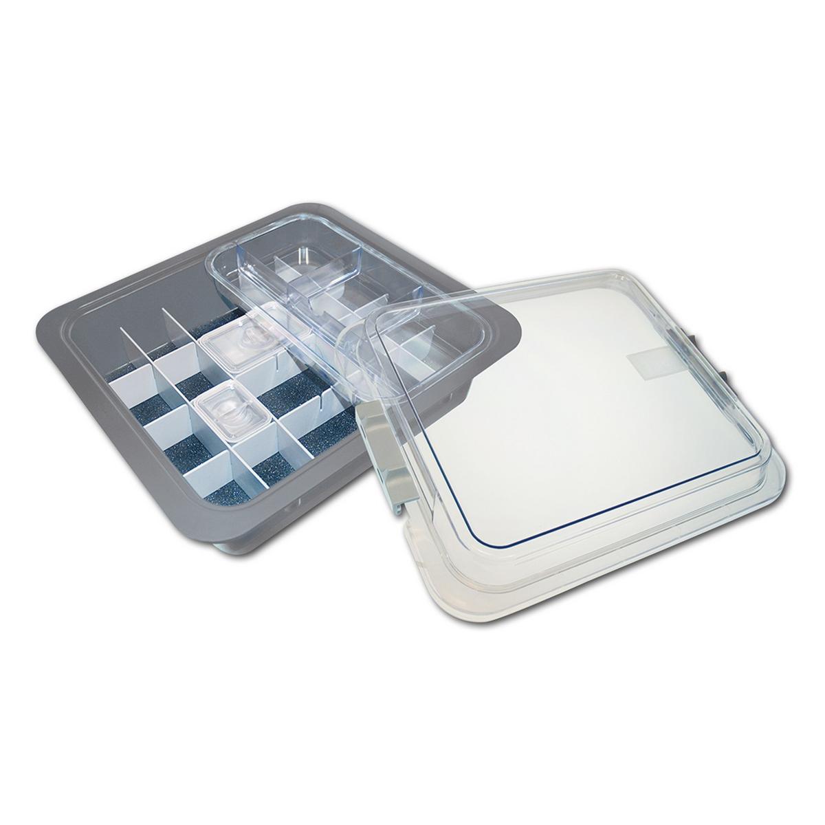 Komplette Materialwanne - Grau