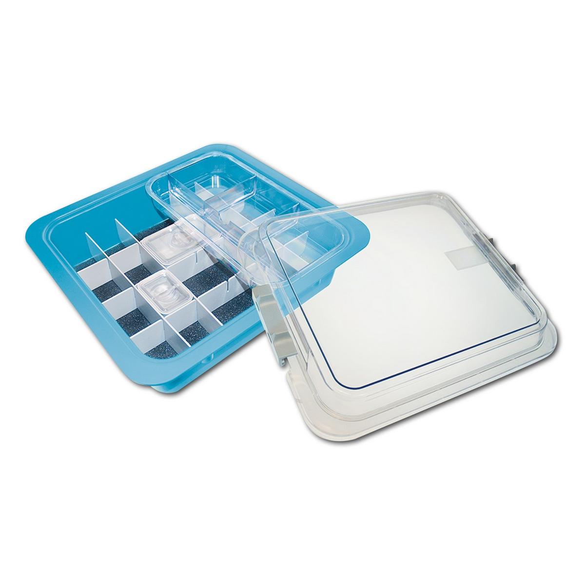 Komplette Materialwanne - Neon Blau