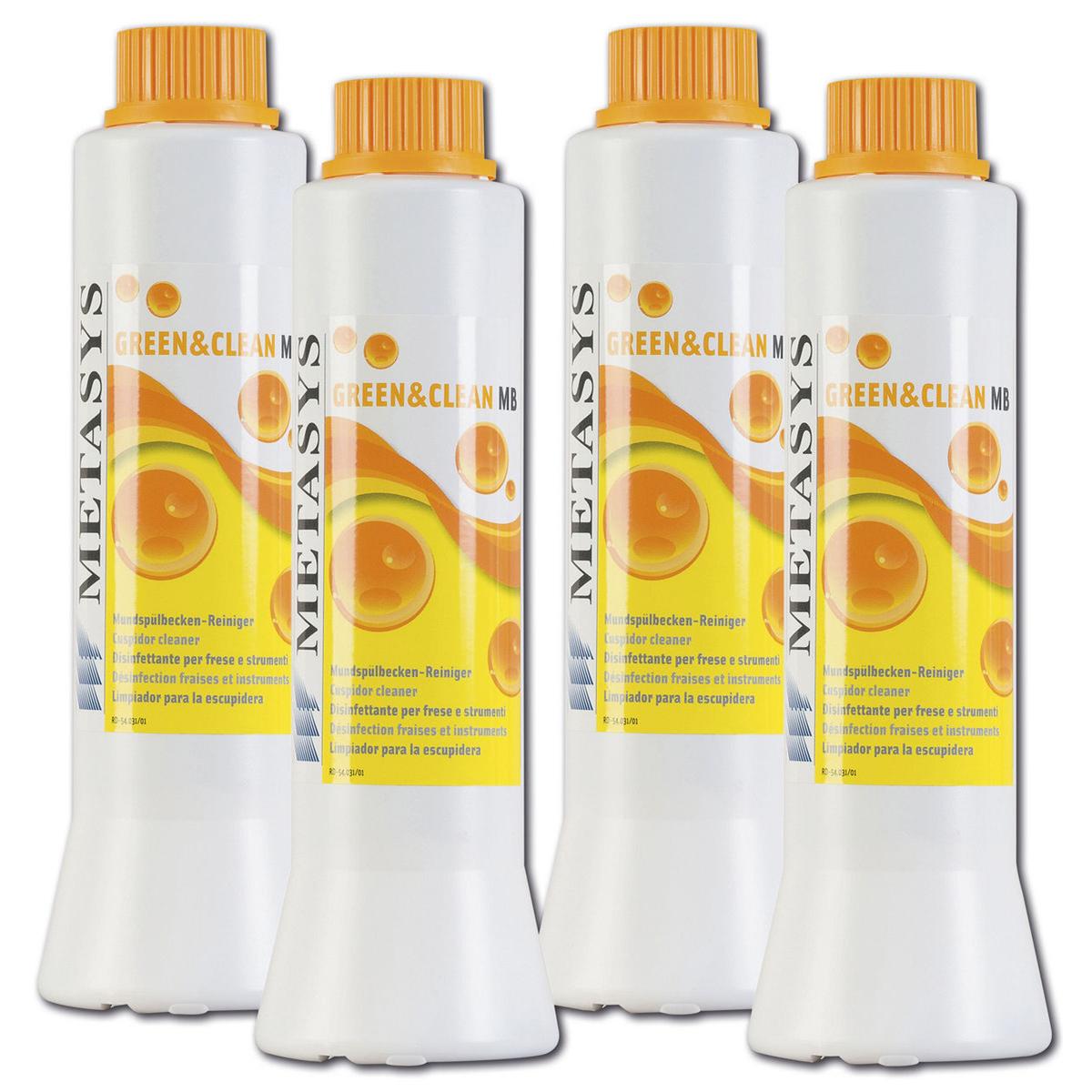 GREEN&CLEAN MB - Nachfüllpackung - Flaschen 4 x 500 ml