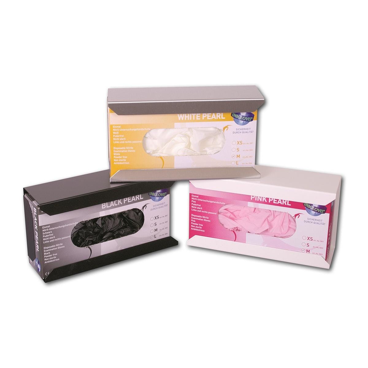 Handschuhhalterung - Weiß, Größe 248 x 130 x 92 mm