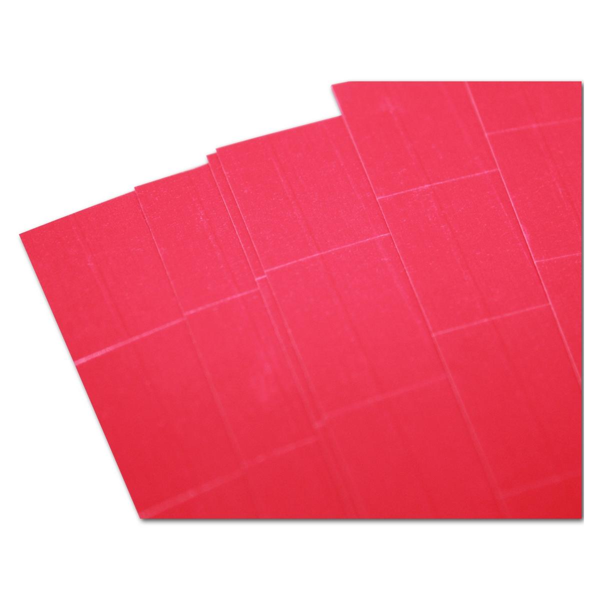 ABC- Signaletiketten - Rot, Packung 1.000 Stück