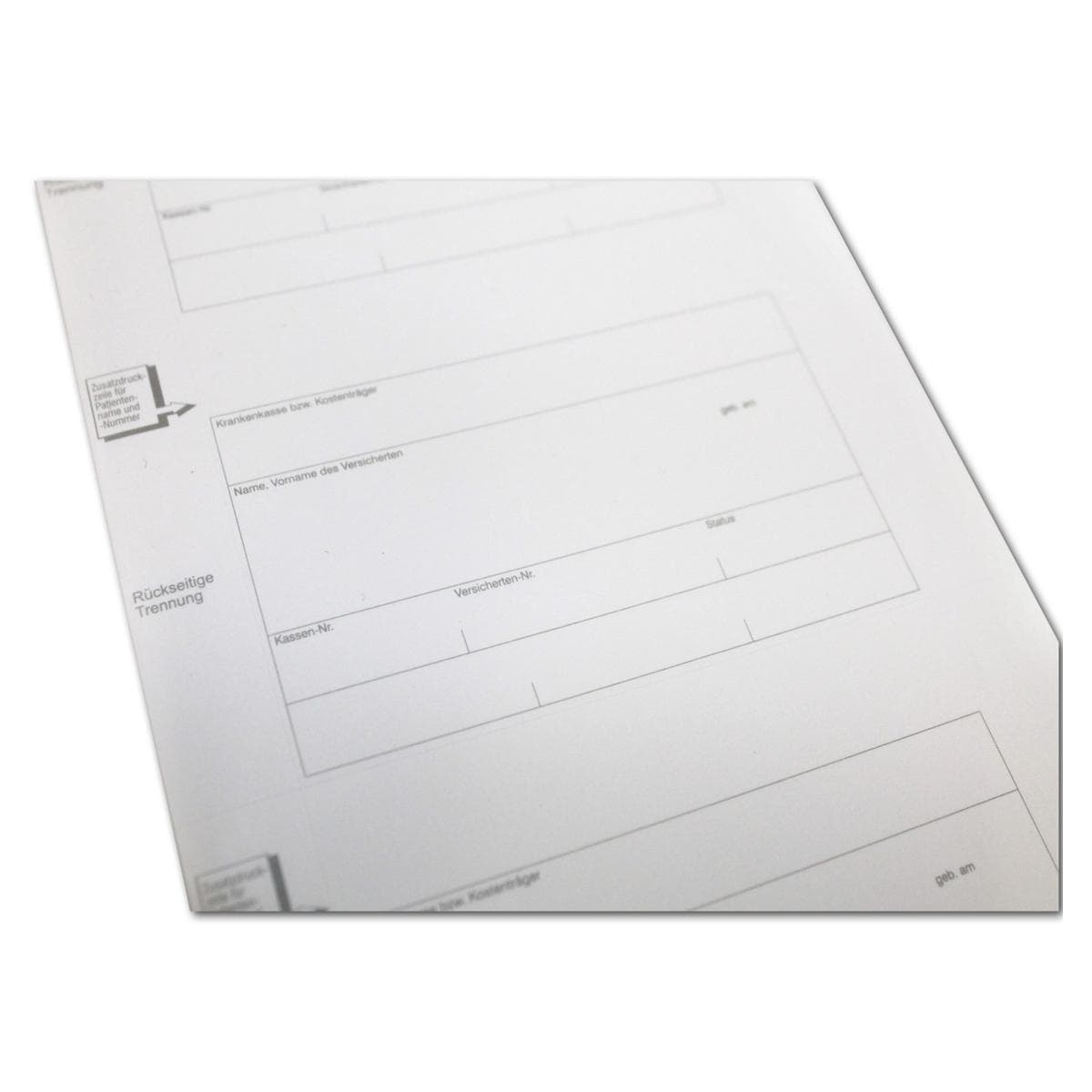 Adressfeldstreifen - Typ 730 für Chipkartenausdruck - Packung 200 Stück