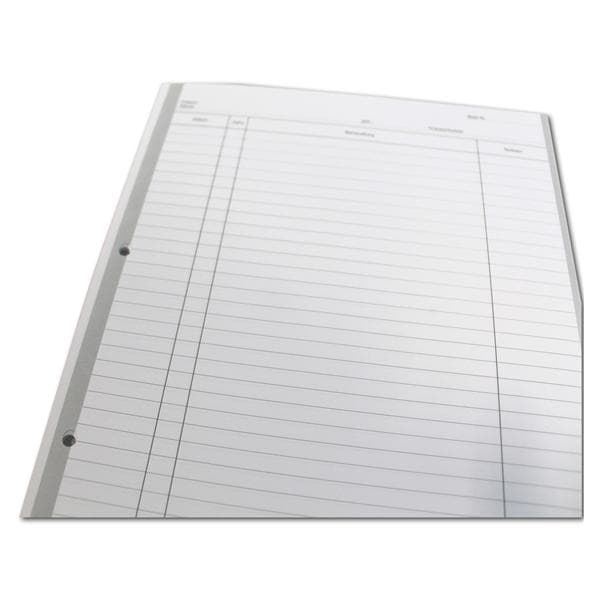 Einlegeblatt E - Seite gelocht - Packung 1.000 Stück