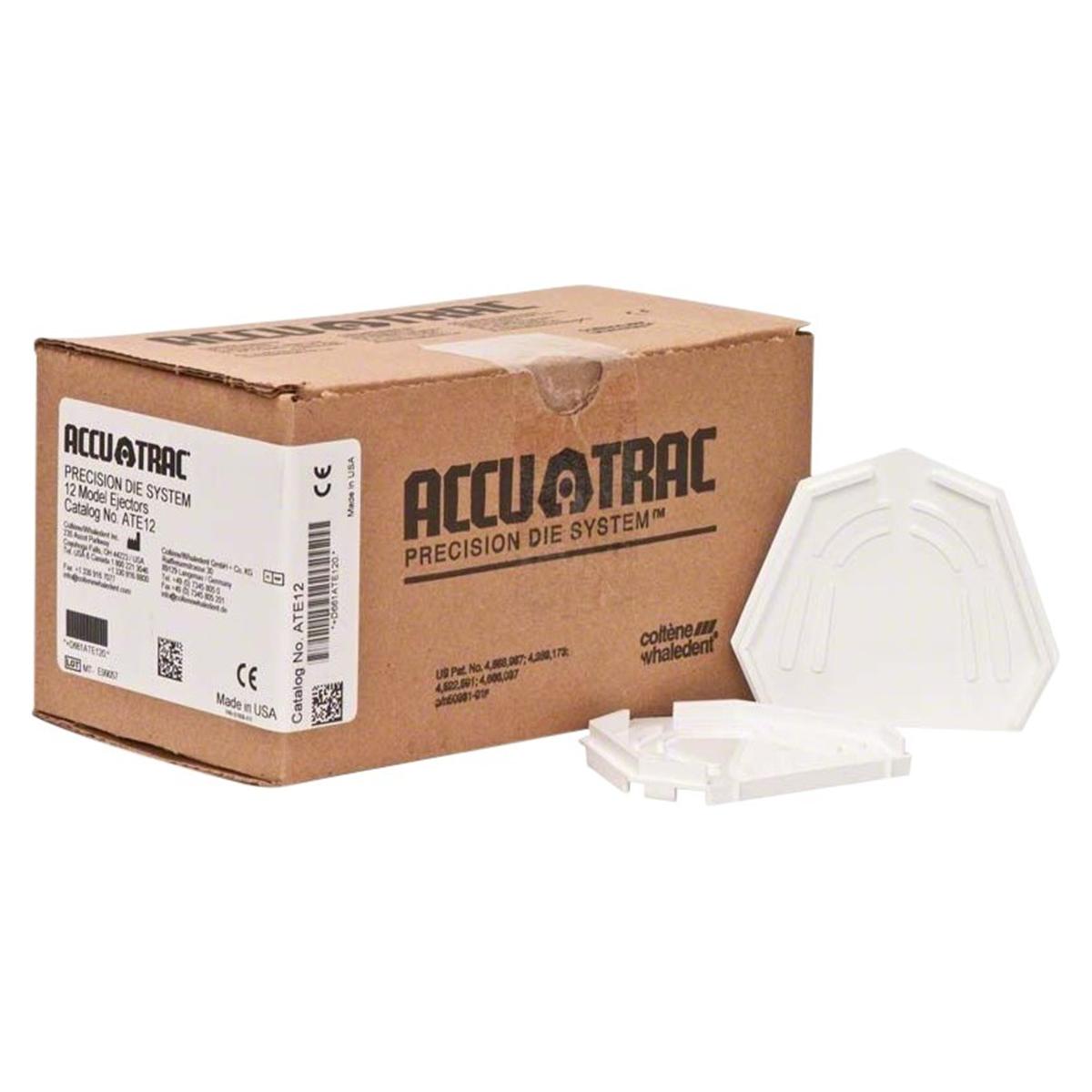 ACCU-TRAC Basisplatte - Weiß, Packung 12 Stück