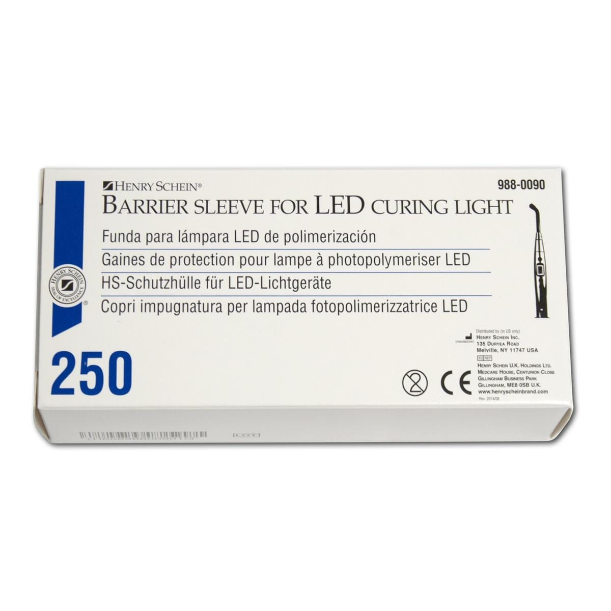 HS-Schutzhüllen für Pen-Light - Packung 250 Stück