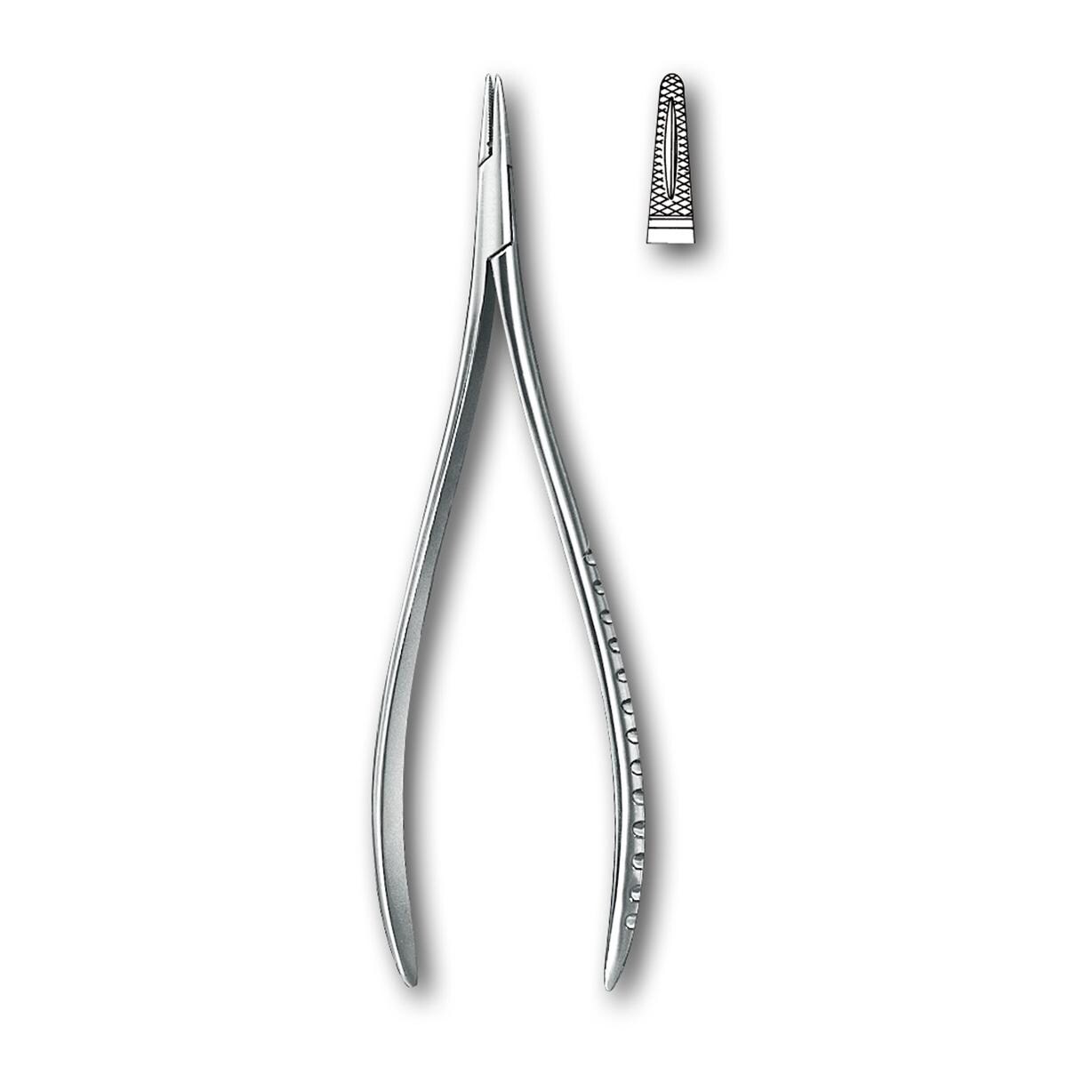 Nadelhalter Crile - Länge 15 cm