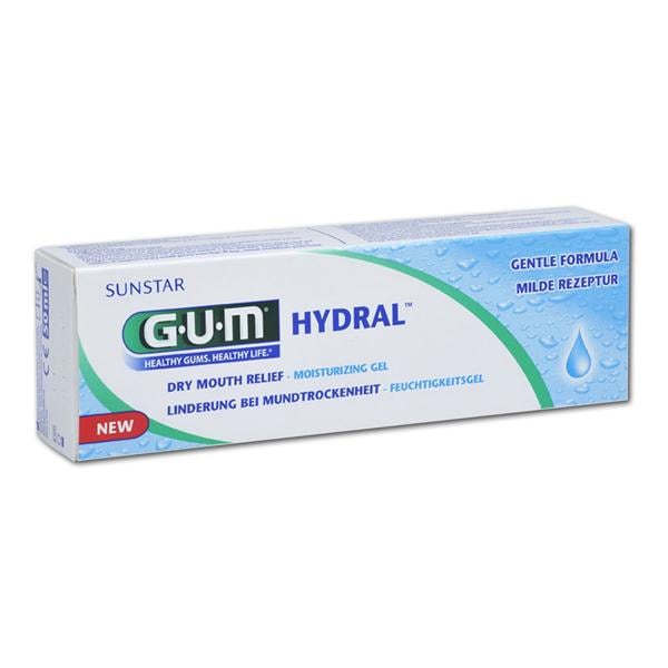 GUM® HYDRAL® Feuchtigkeitsgel - Tuben 6 x 50 ml