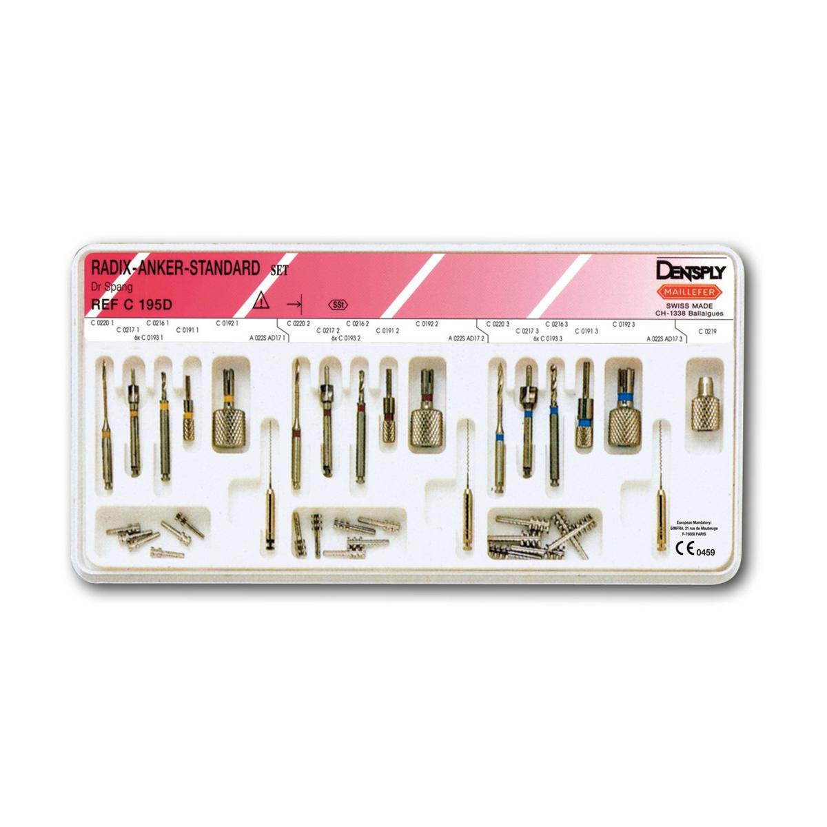 Radix-Anker® Standard - Set Edelstahl - Set