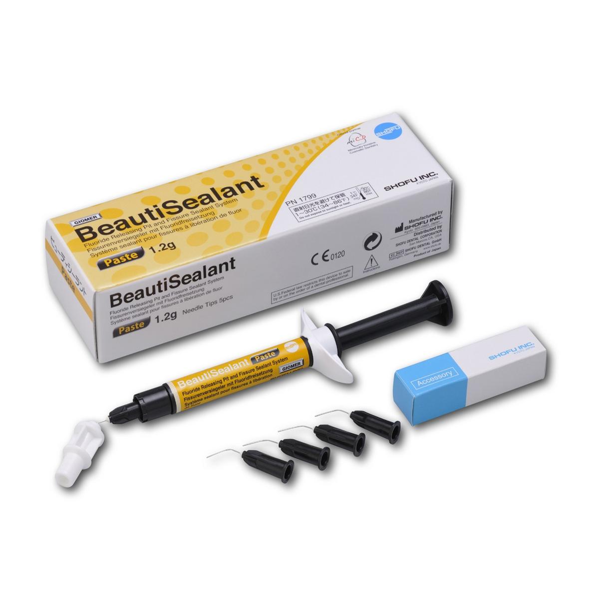 BeautiSealant - Paste - Packung 1,2 g und Zubehör