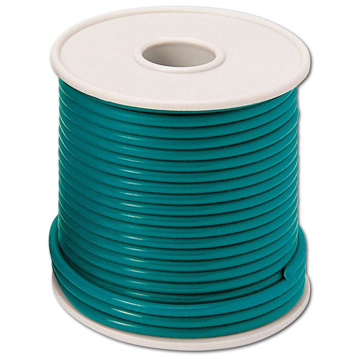 GEO Wachsdraht auf Rollen, Nachfüllpackung - Türkis, hart 4,0 mm, Packung 250 g