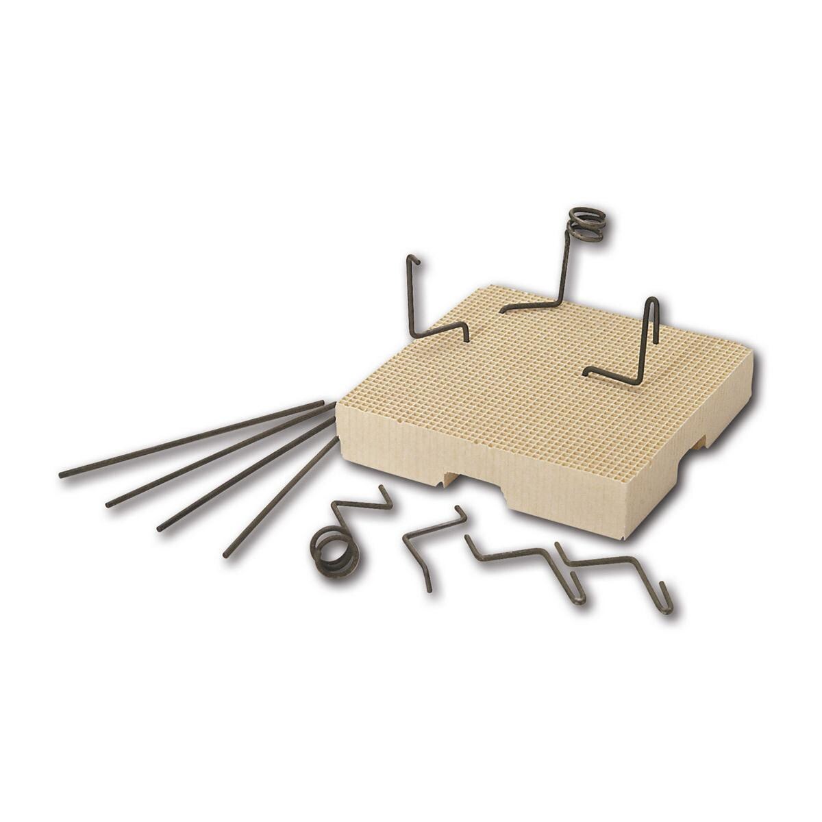 Mesh-Tray - Haltestifte - Haltestifte, 6 x geformt, 4 x ungeformt