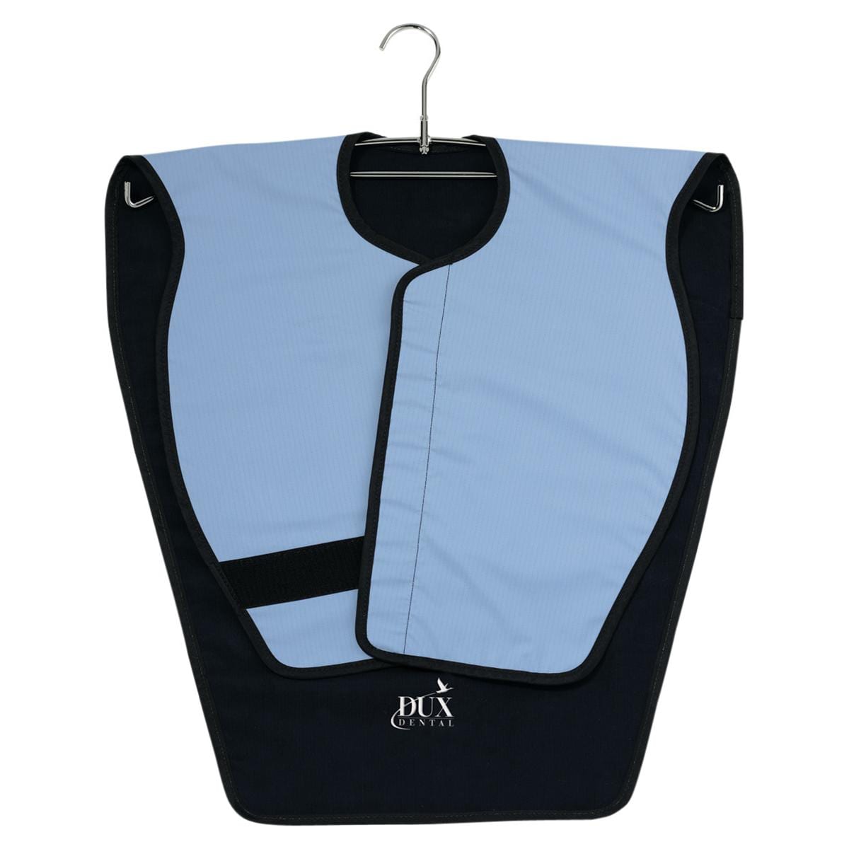 Xenolite Röntgenschürze BLEIFREI - Panorama-Poncho - Hellblau, mit Mikrofiber Außenseite