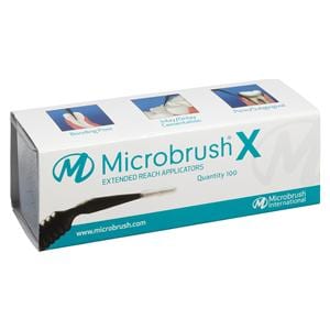 Microbrush® X - Nachfüllpackung - Schwarz, Packung 100 Stück