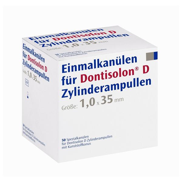 Dontisolon D - Einmalkanülen - Packung 50 Stück