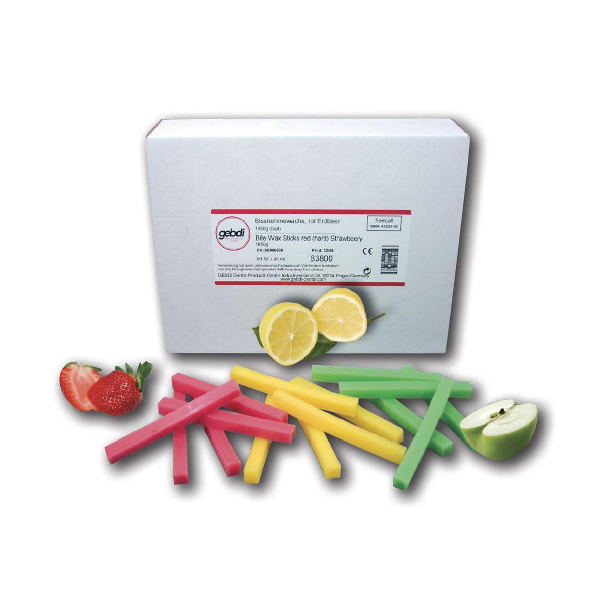 Bissnehmewachs mit Aroma - Grün - mittel, Apfel, Stangen 1,85 kg